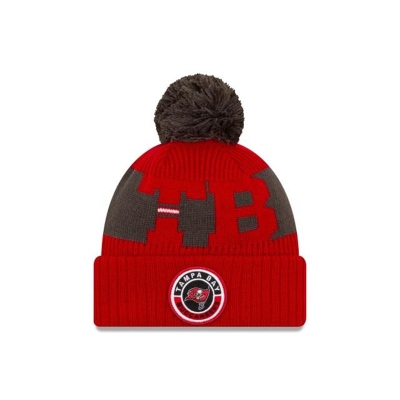 Tampa Bay Buccaneers Gorra | New Era NFL Cold Weather Sport Knit Beanie Mexico - Rojos